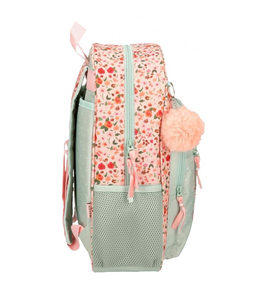 Joumma Bags Mochila MovomRomantic Girl verde -30x38x12cm-