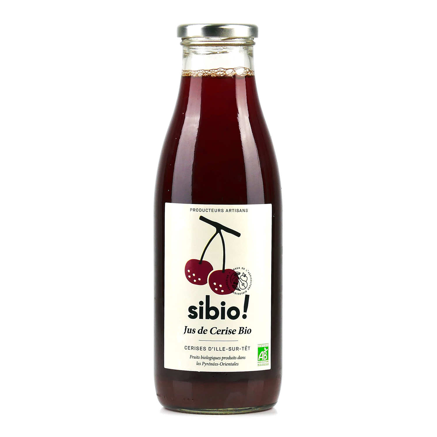 Jus de cerise bio de France - sibio!