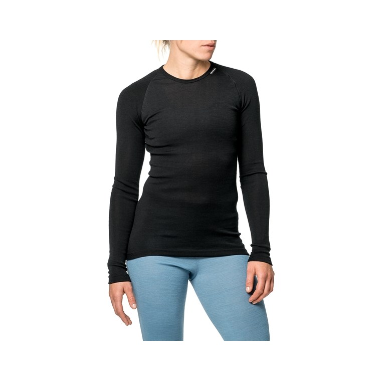 Woolpower Crewneck Lite Black