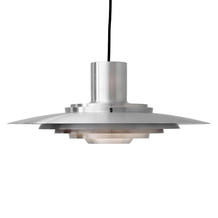 &Tradition - P376 Pendelleuchte, KF2 / Aluminium