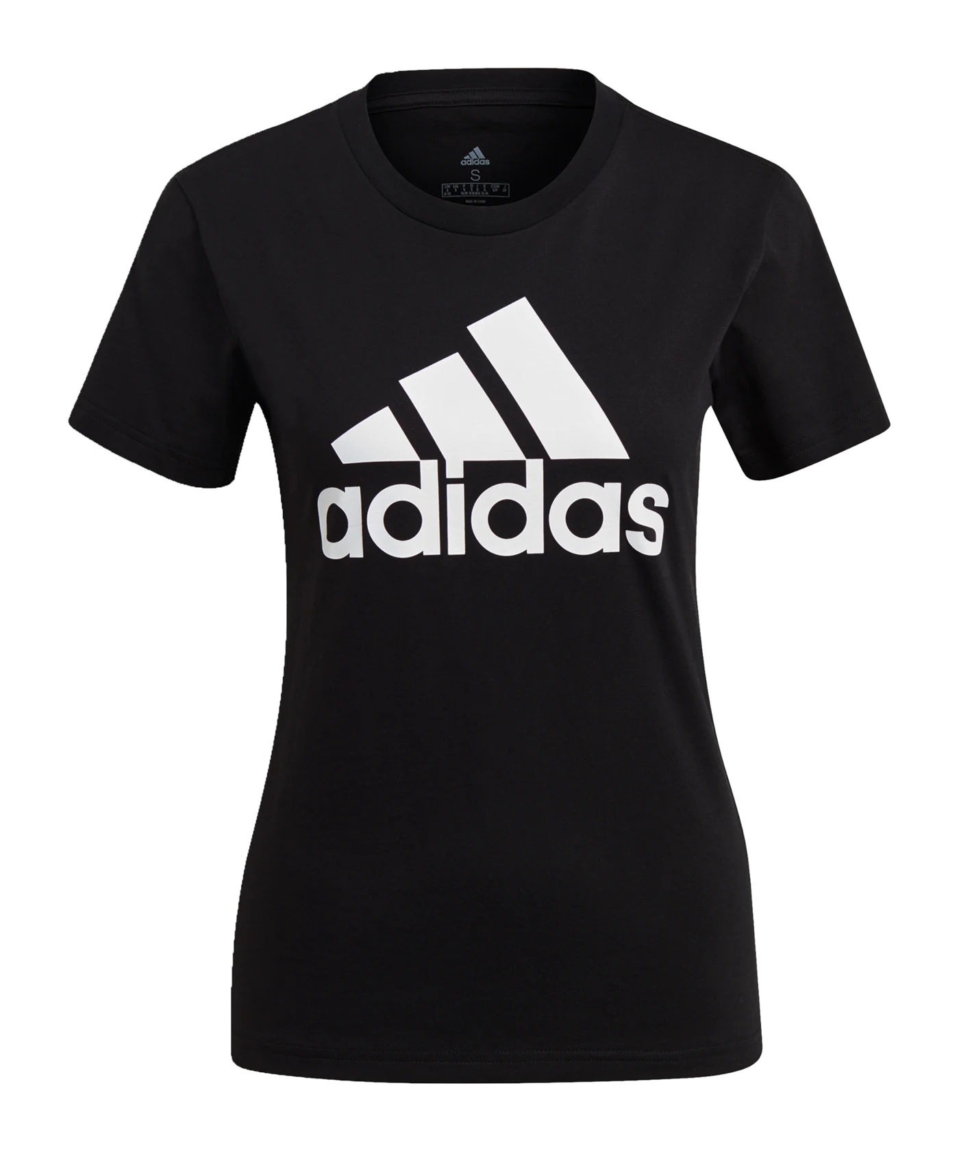 adidas Essentials Regular T-Shirt Damen Schwarz