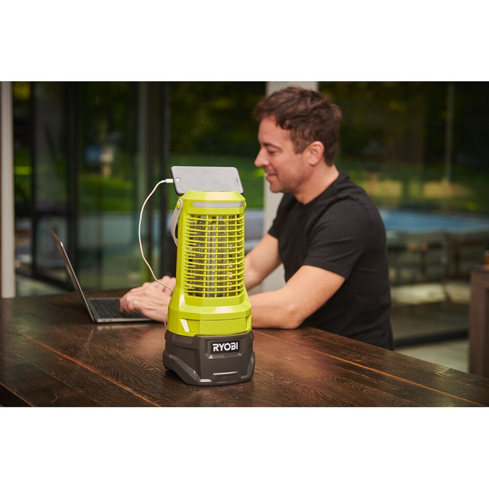 INSEKTSFANGER RYOBI RY18BZA-0 ONE+ 18V UTEN BATTERI