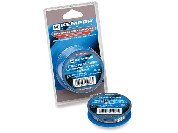 KEMPER loddetin, 100 g, 50 %, 1,5 mm