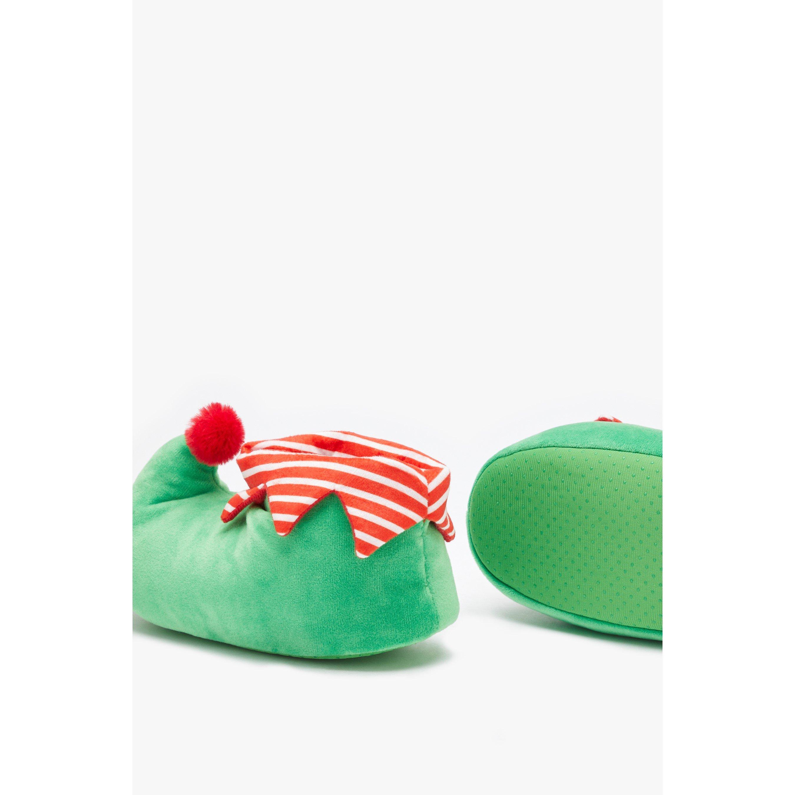 Be You Studio Kids Christmas Elf Slippers