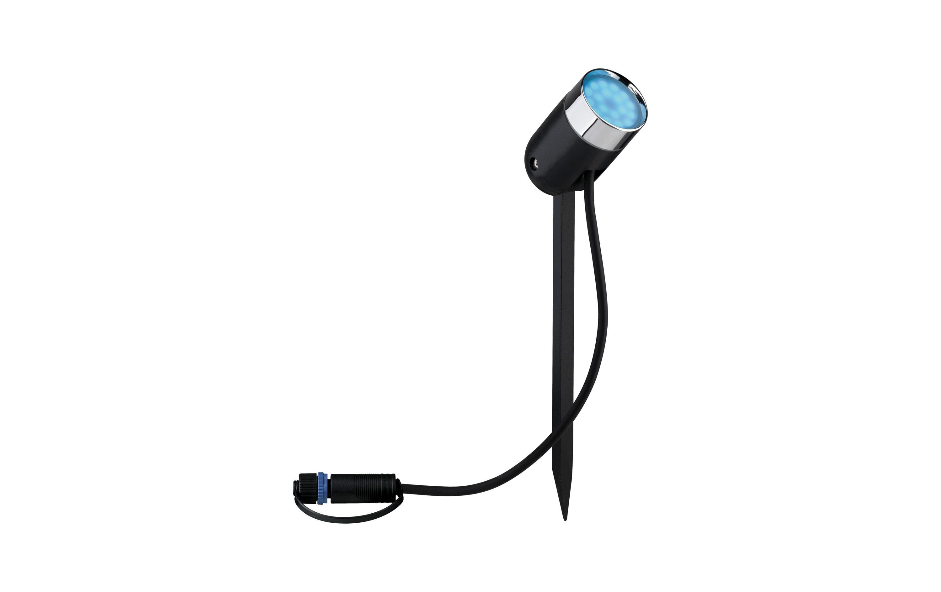 Gartenleuchte Plug & Shine Pike 40° RGBW Basis, ZigBee<br>Starterset für das steuerbare Plug & Shine System