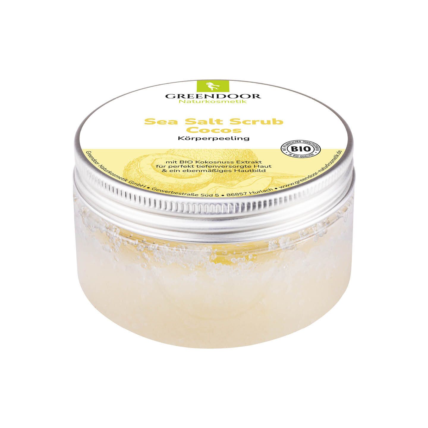 GREENDOOR Sea Salt Scrub Cocos