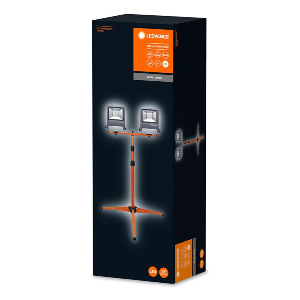 ARBEIDSLAMPE LEDVANCE TRIPOD 2X50W 840