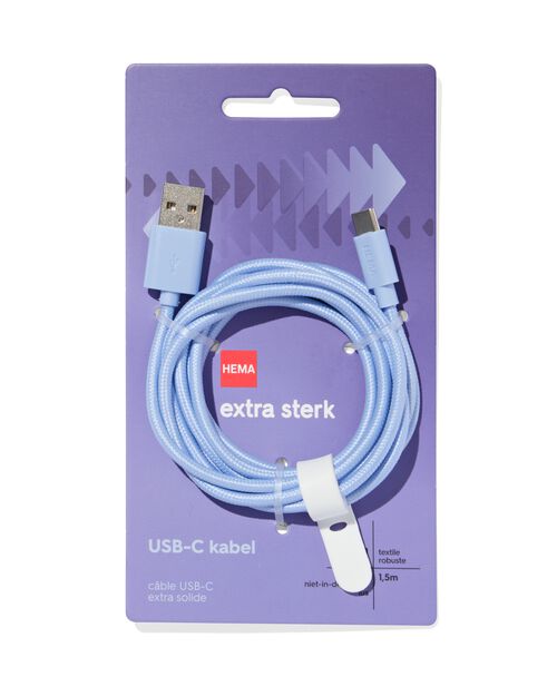 câble chargeur USB vers USB-C 1,5m