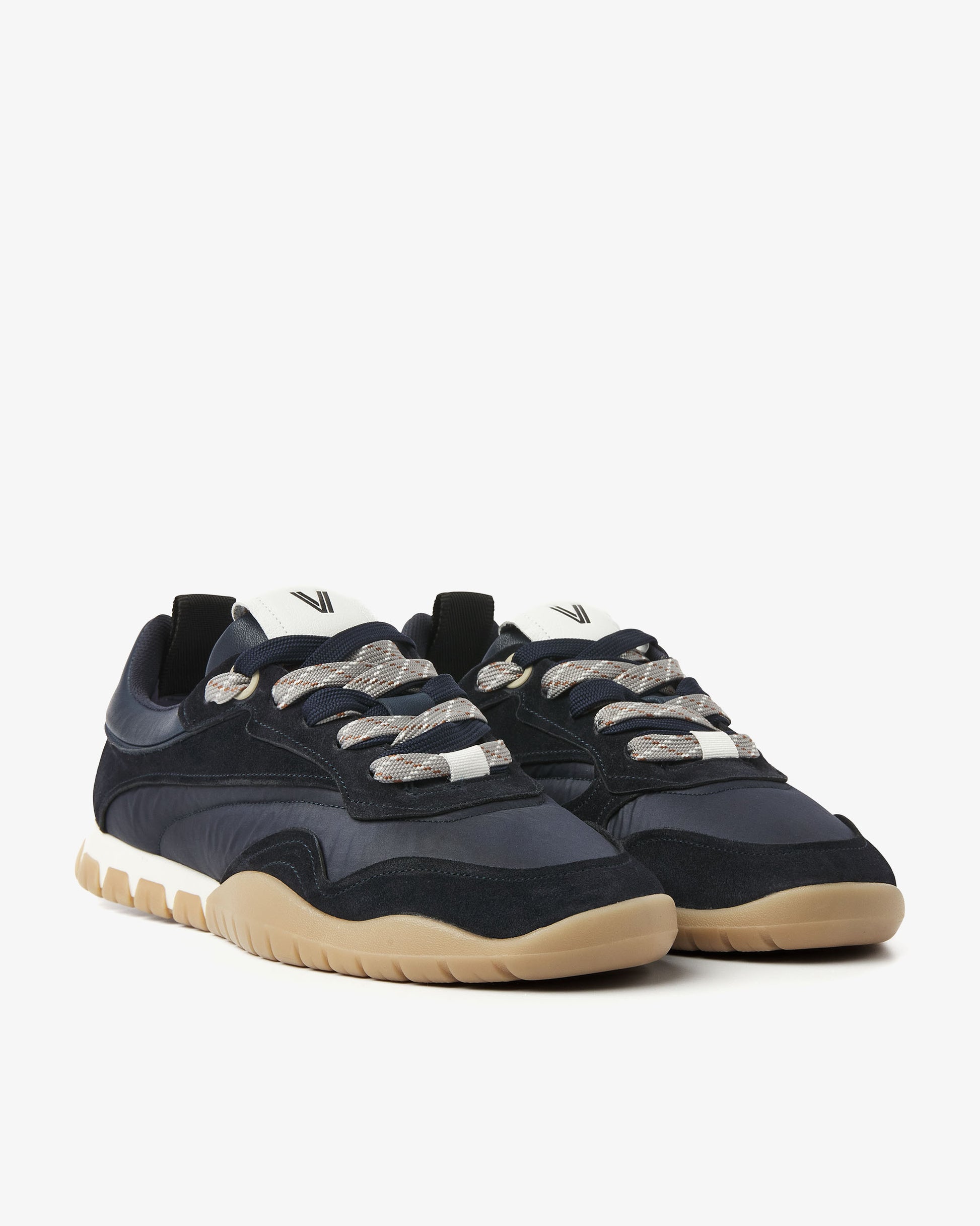 VIA VAI blauwe heren sneakers Frenkie Aaron