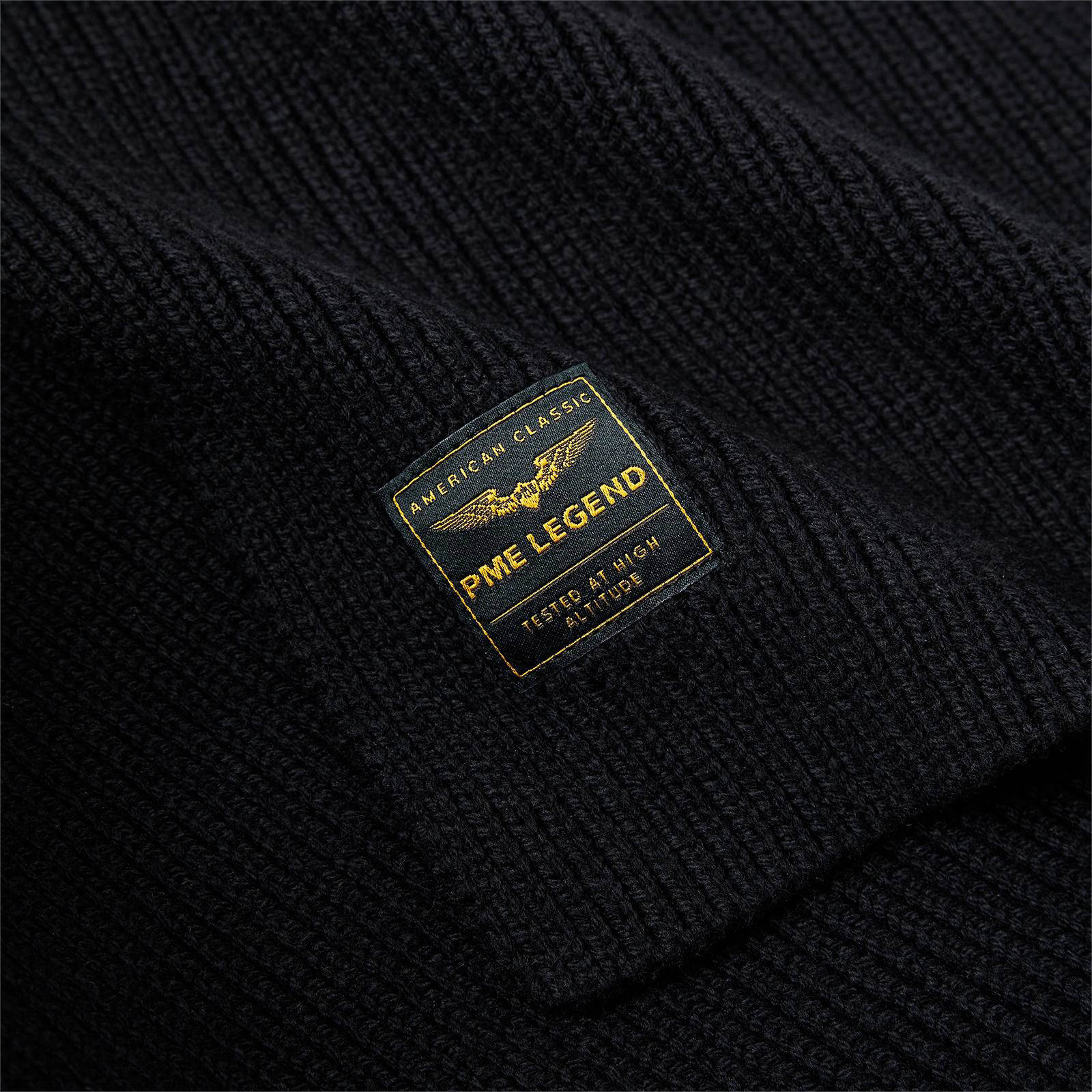 PME Legend sjaal met logo zwart