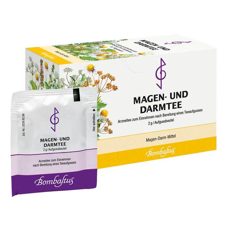 Magen und Darmtee Bombastus Filterbeutel, 20X2 g
