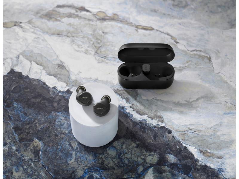 Jabra Headset Evolve2 Buds MS USB-C Professionelle Anrufe unterwegs: Kompakte In-Ear-Bluetooth-Kopfhörer entwickelt für hybrides Arbeiten
