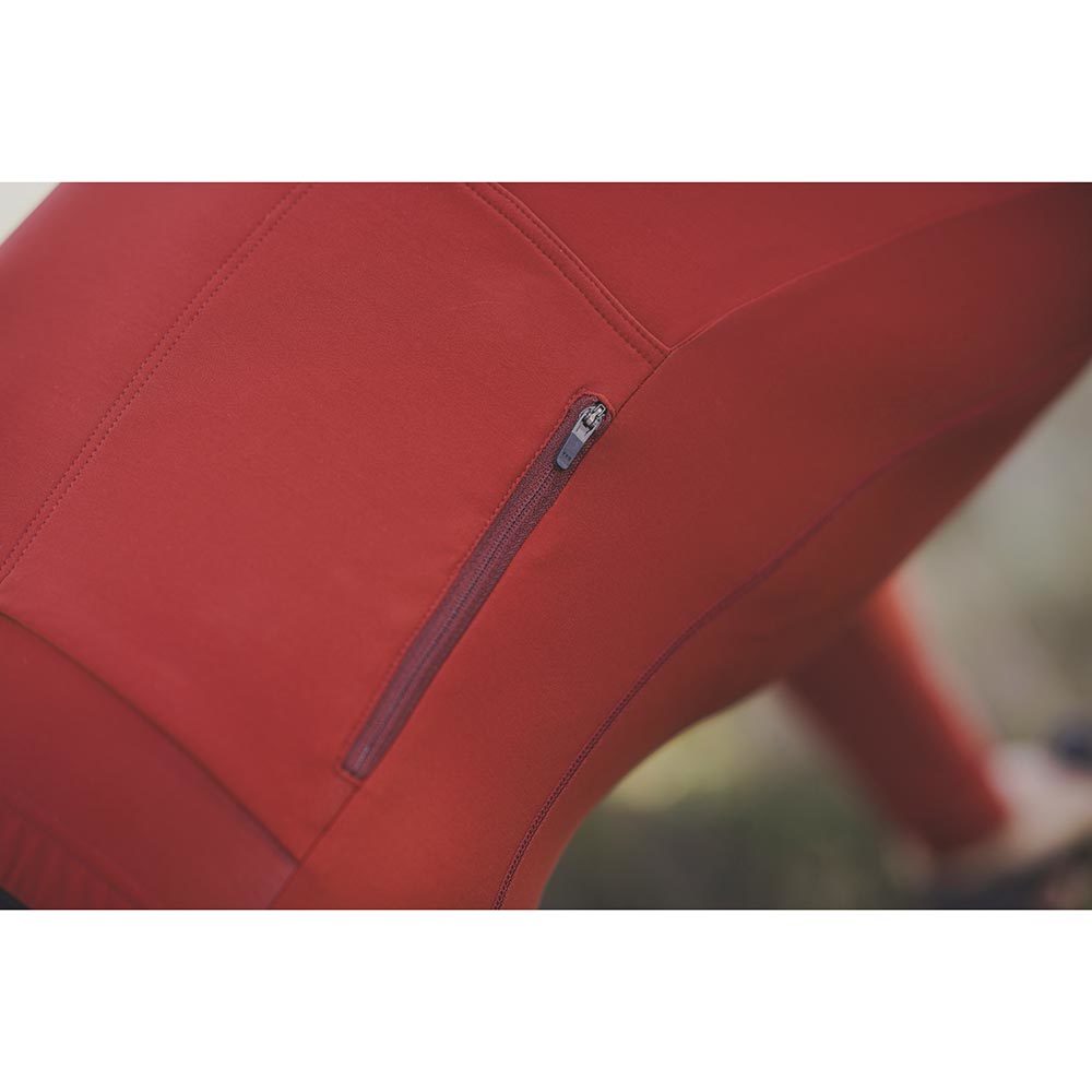 FUTURUM JORIS Fietsshirt Lange Mouwen Rood/Bruin Heren