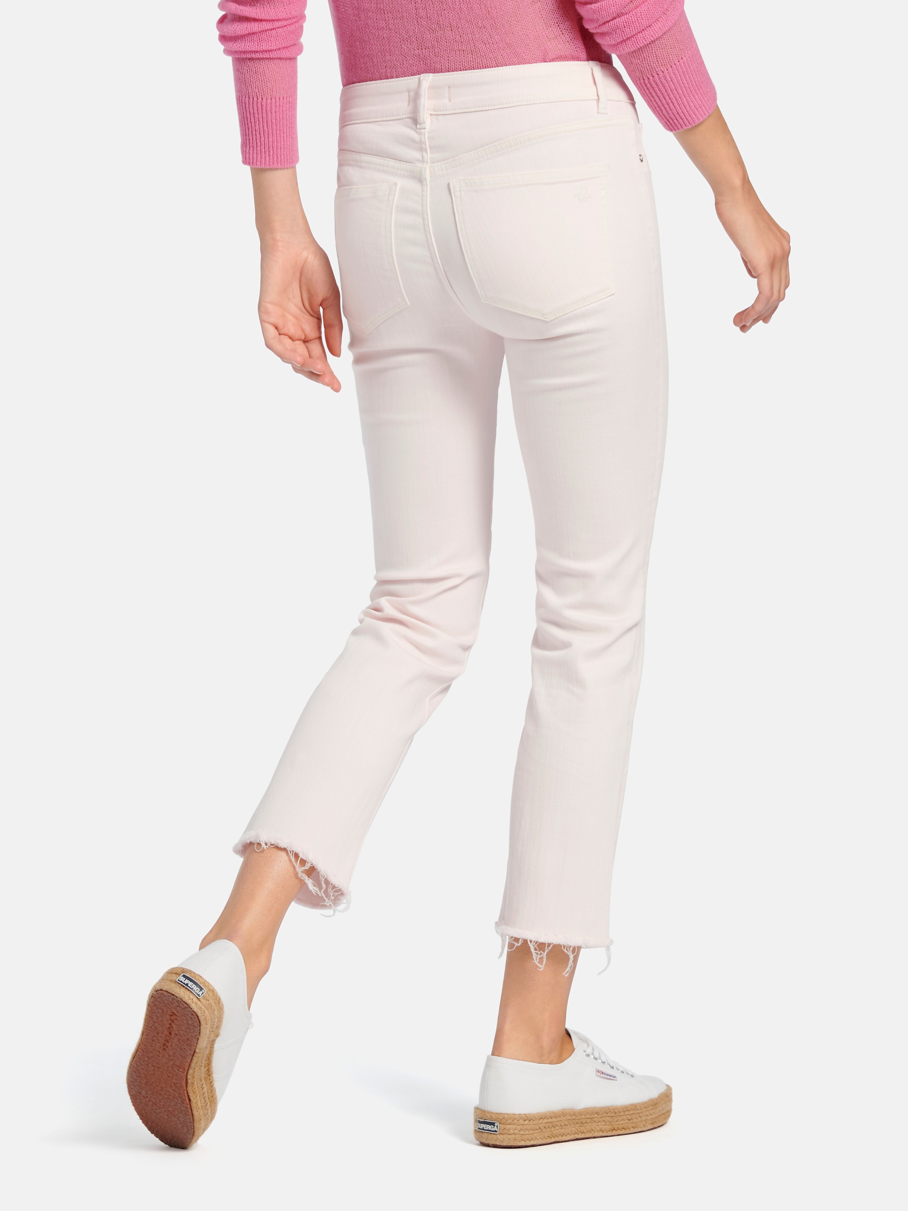 7/8 Jeans Modell Mara Straight Mid Rise