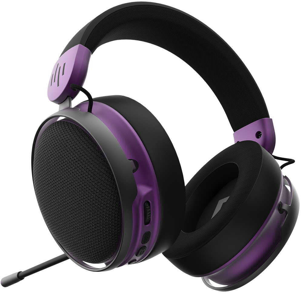 SONO 2.4GHz / Wireless Bluetooth Over-Ear Gaming Kopfhörer Headset mit Mikrofon (DPP_SONO_WLESS_BLACK) - Schwarz