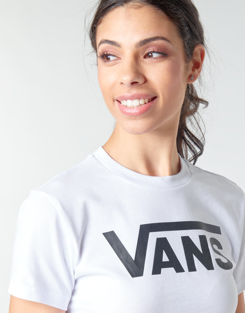 Vans - FLYING V CREW TEE - Blanc