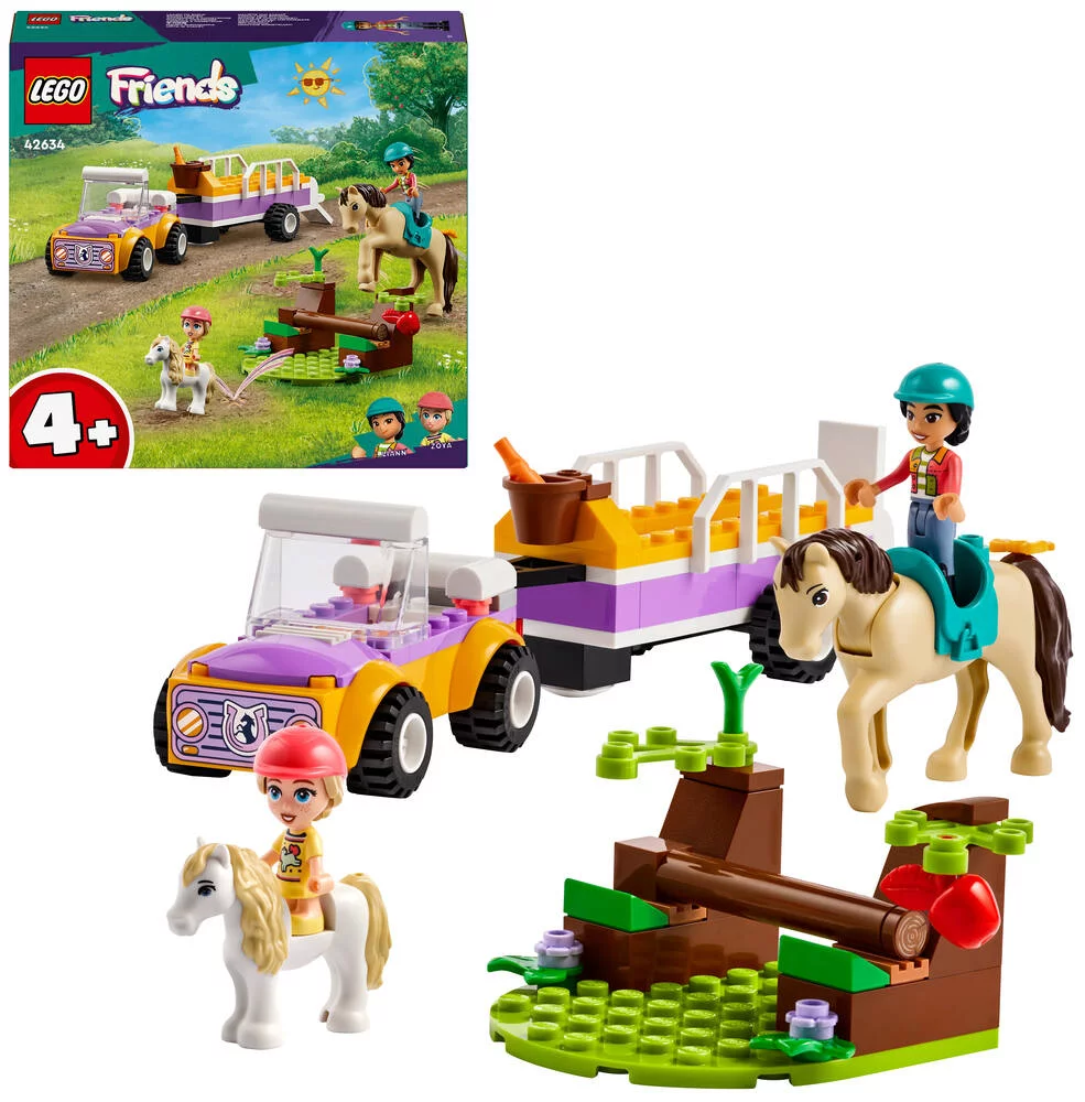 LEGO®FRIENDS 42634 - LA REMORQUE DU CHEVAL ET DU PONEY