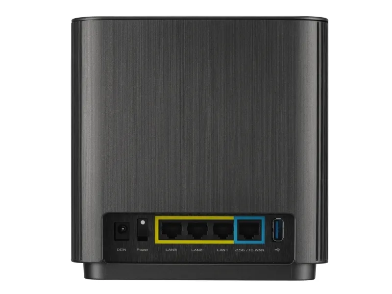 ASUS ZenWiFi XT9 - Wi-Fi-system - (2 routere) - op til 5700 sq.ft - mesh 1GbE, 2.5GbE - Wi-Fi 6 - Tri-Band