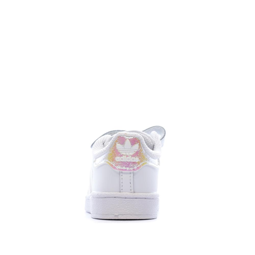 Adidas Basket Blanches Bébé Adidas SUPERSTAR CF I