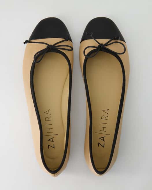Zahira 5032 Ballerinas in Beige