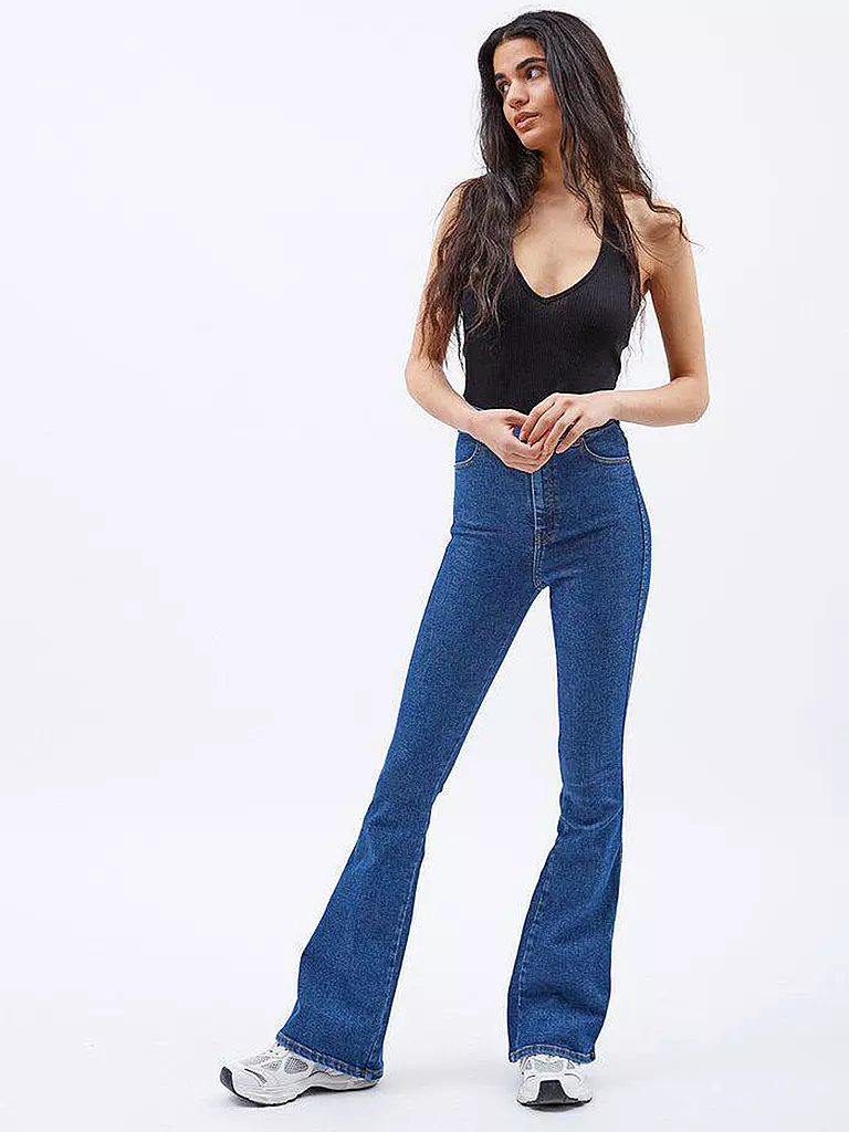 DR.DENIM Jeans Bootcut Fit MOXY dunkelblau