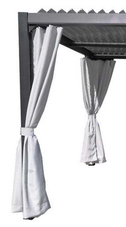 Rideaux pour pergolas Brisbane Melbourne ou Antigua