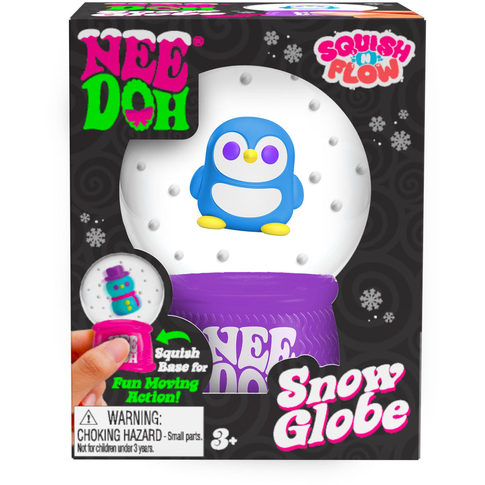 Køb NeeDoh Squish N Flow Snow Globe 3 Asst. CDU