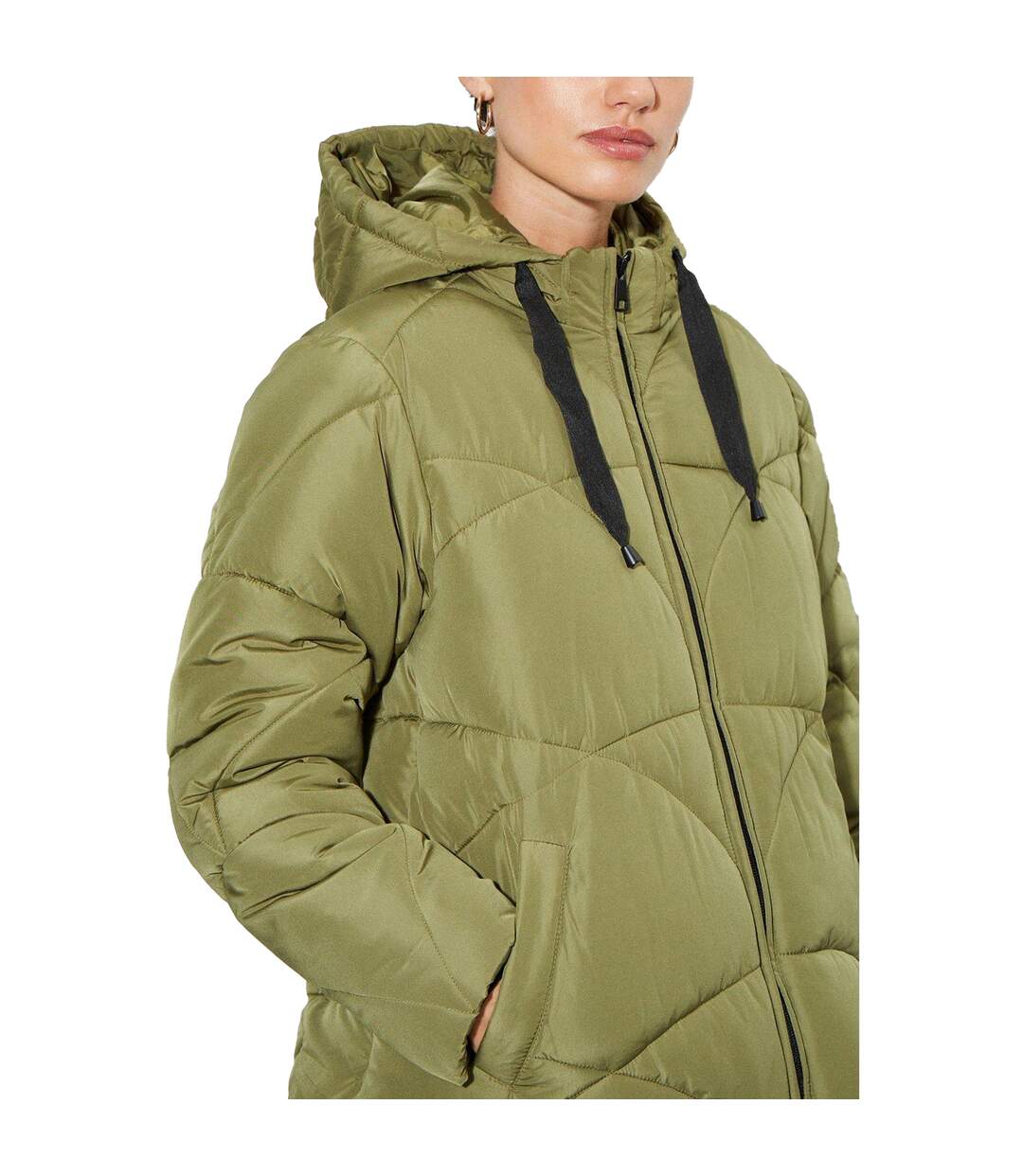Dorothy Perkins - Manteau - Femme (Vert sombre) - UTDP703