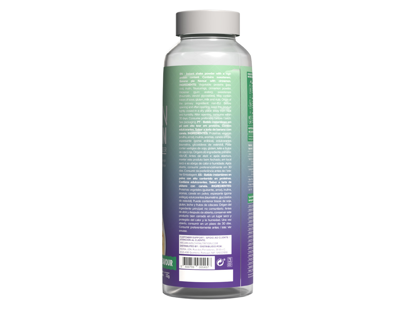 BEBIDAS COM PROTEINAS ZELTHY BANANA & CANELA 32G