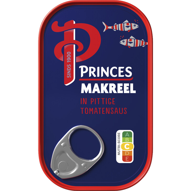 Princes Makreel in pittige tomatensaus