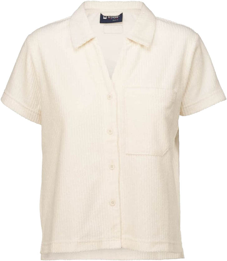 Terry Striped Shirt Dame 37/Offwhite