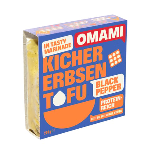 Omami Kichererbsentofu Black Pepper