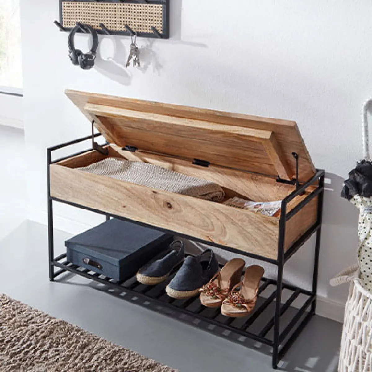 MES Banc Range-Chaussures - Manguier