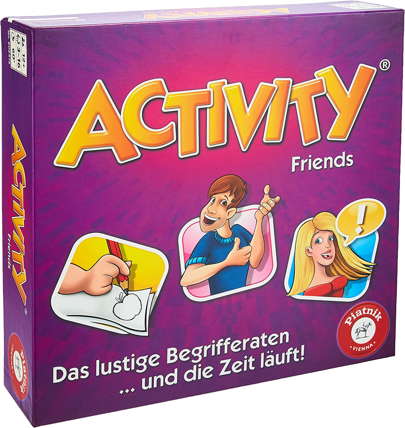 Piatnik - Activity - Friends Gesellschaftsspiel Spiel Partyspiel Knobelspiel Denkspiel