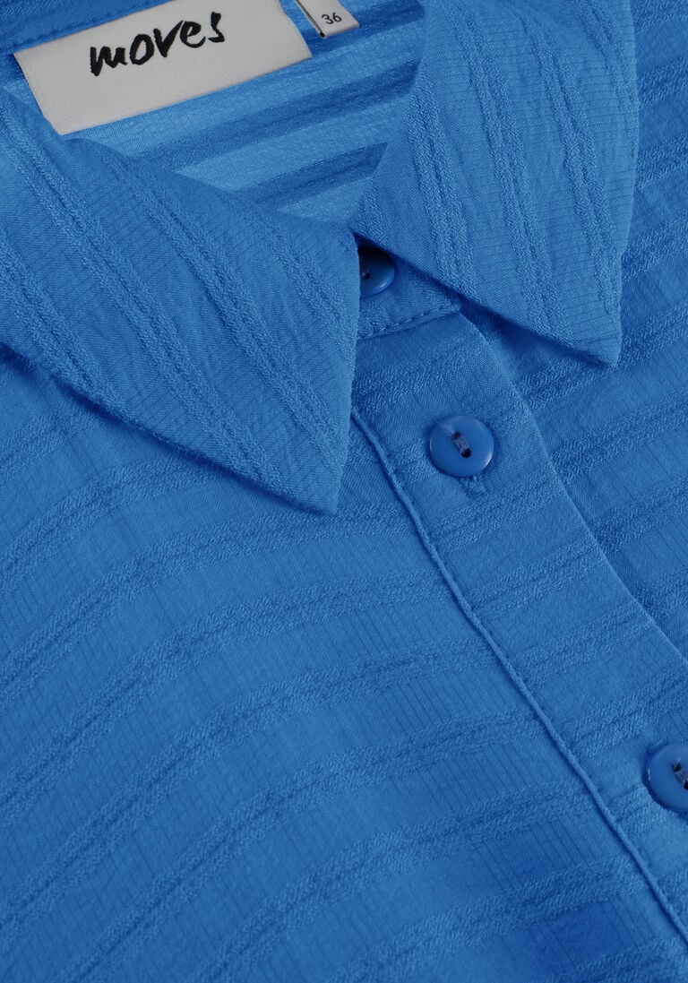 MOVES blauwe moves midi jurk tavilla 2785