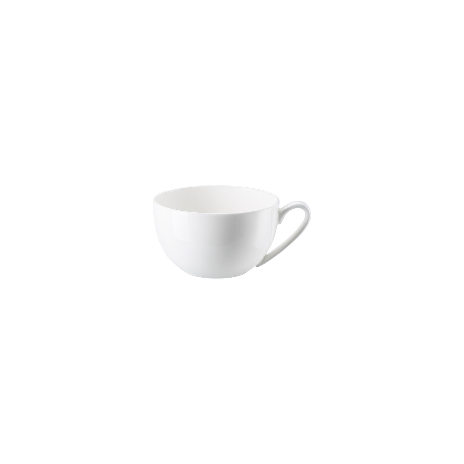 Jade Bone China Weiss Kombi-Obertasse