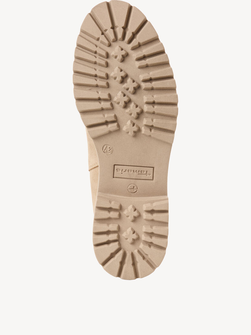 Leren Chelseaboot - beige