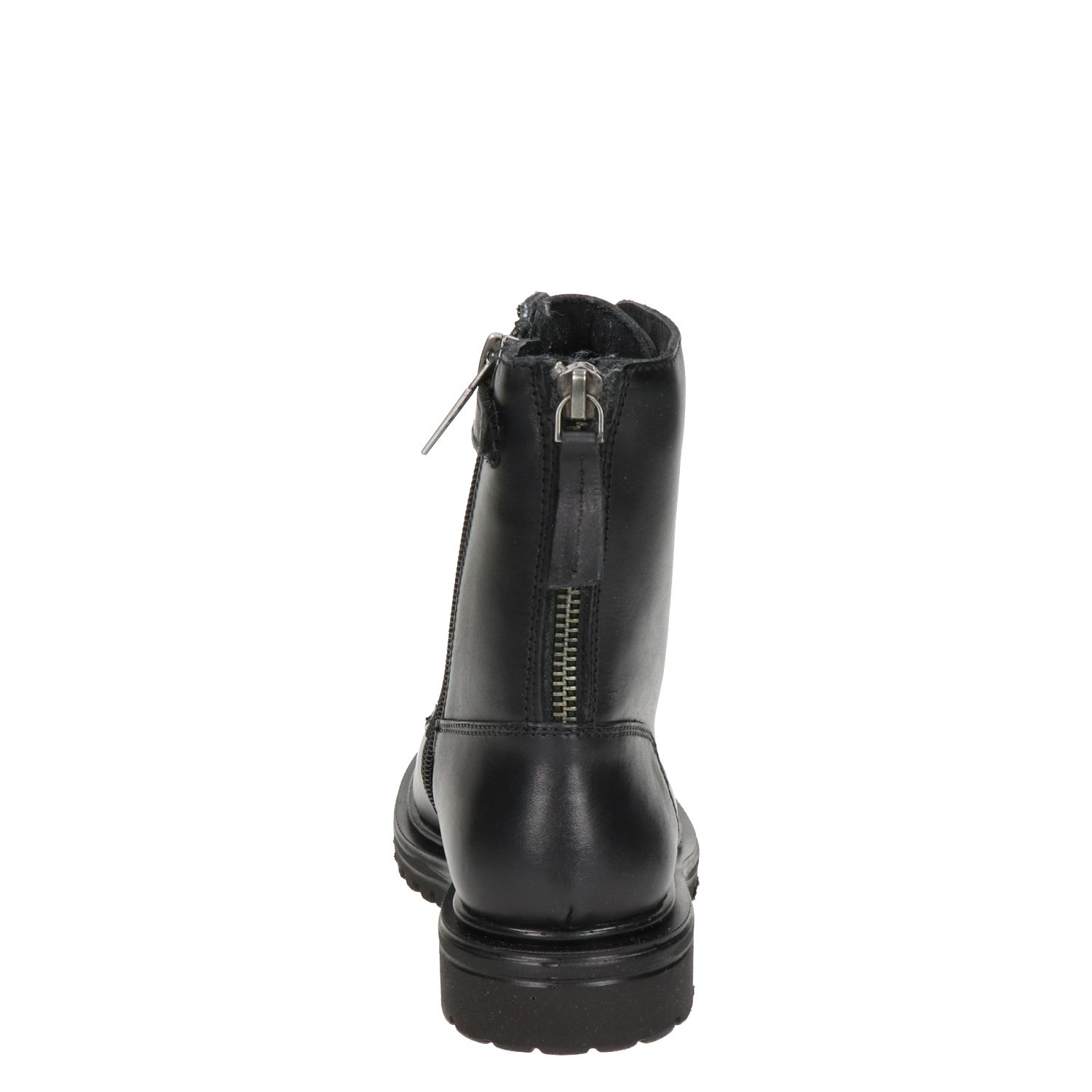 Kids meisjes veterboot Nelson Kids Zwart