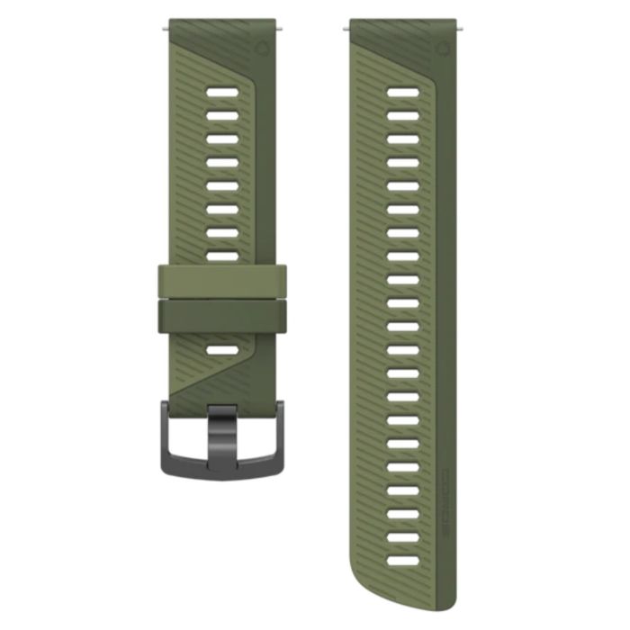 Coros Unisex Tilbehør til ure/armbånd Acc Apex 2 Pro & Pace 3 Band (Silicone) Grøn