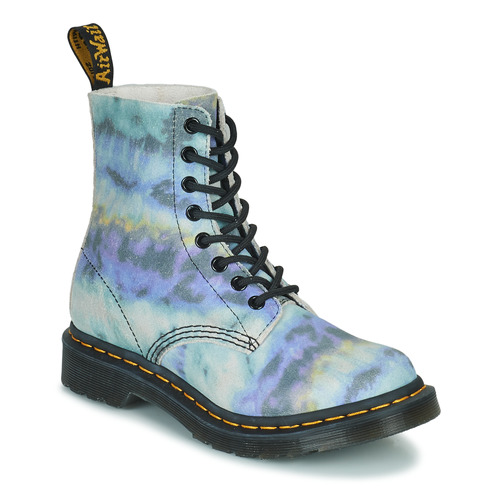 Dr. Martens - 1460 PASCAL PURPLE SUMMER TYE AND DYE - Bleu
