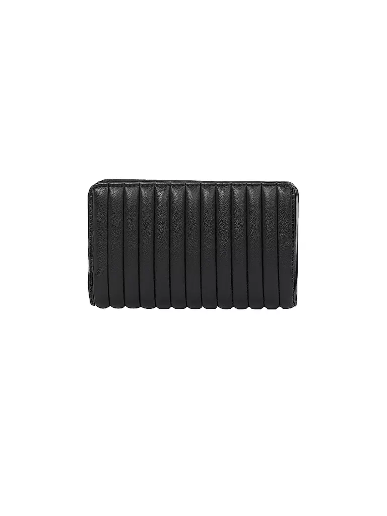 CALVIN KLEIN Geldbörse MINI LINE QUILT Medium schwarz
