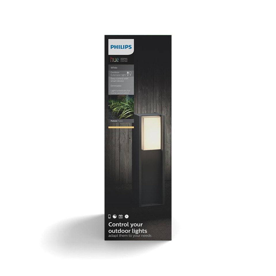 Philips Hue- Turaco UdendørsLav Bedlampe - White