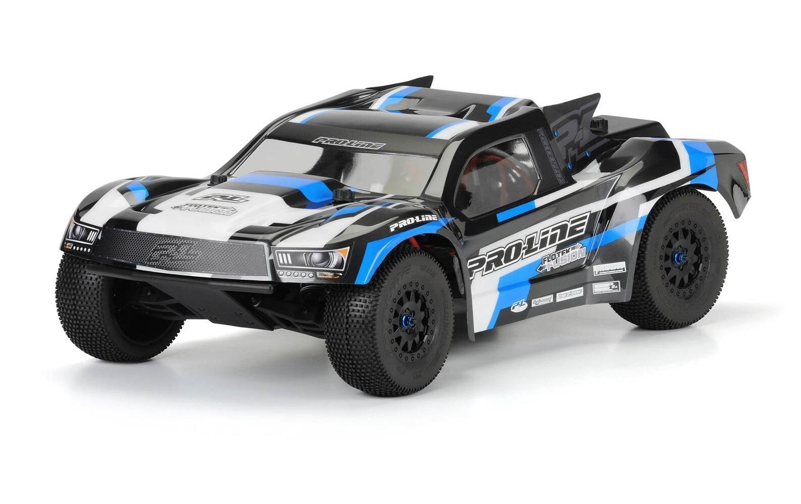 Karosserie Flo-Tek Fusion SCT unlackiert, 1:10Bereits zugeschnittene Short Course Truck Karosserie