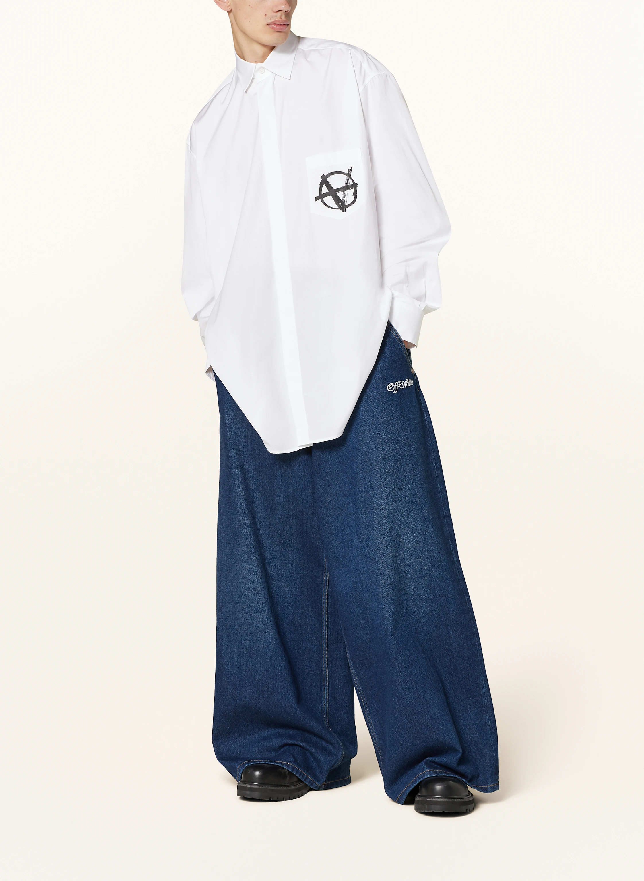 VETEMENTS Oversized-Hemd Comfort Fit