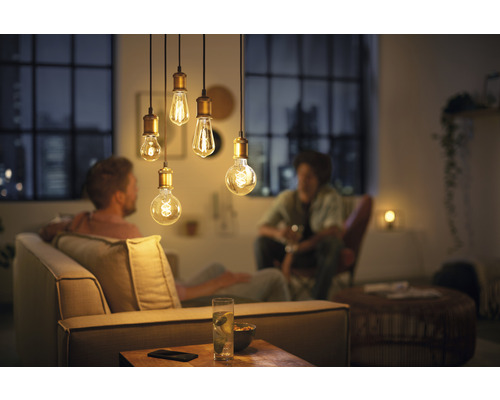 LED lamp dimbaar A60 goud E27/4W (25W) 250 lm 1800 K warm wit