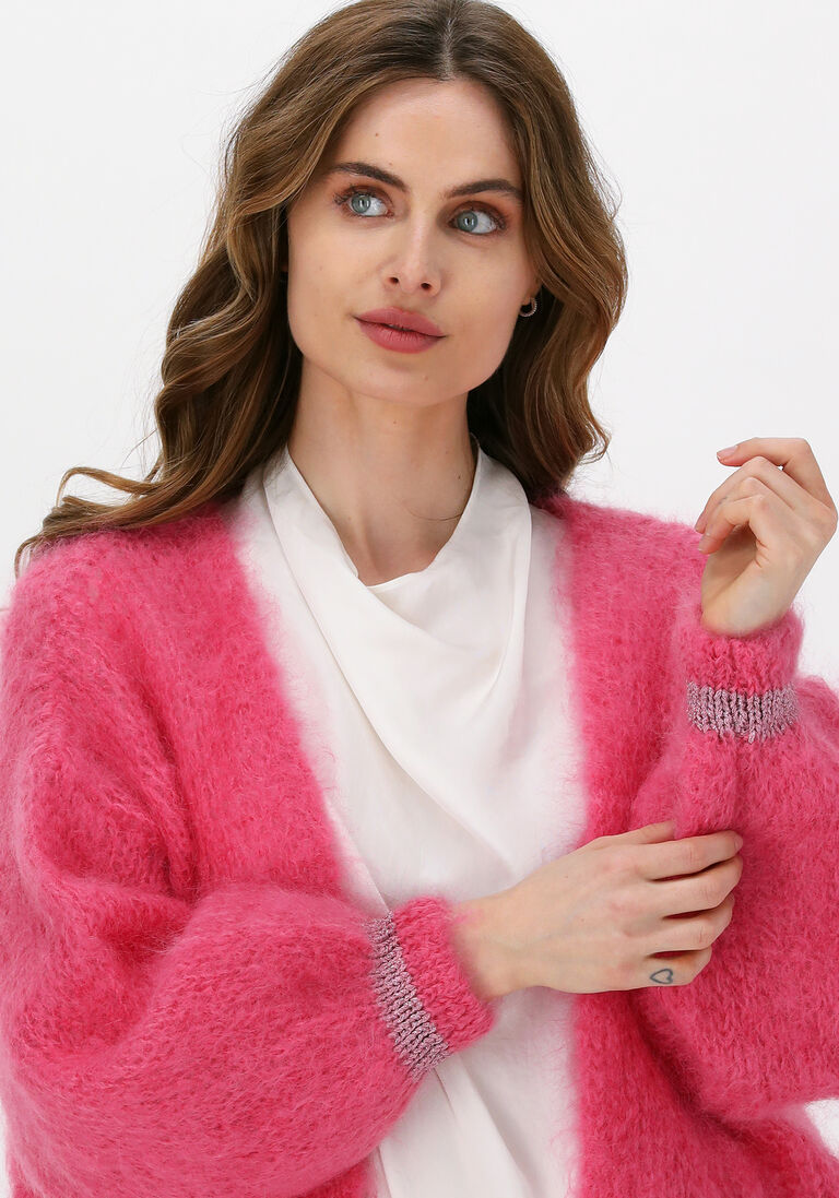 AMERICAN DREAMS roze american dreams vest olivia mohair cardigan