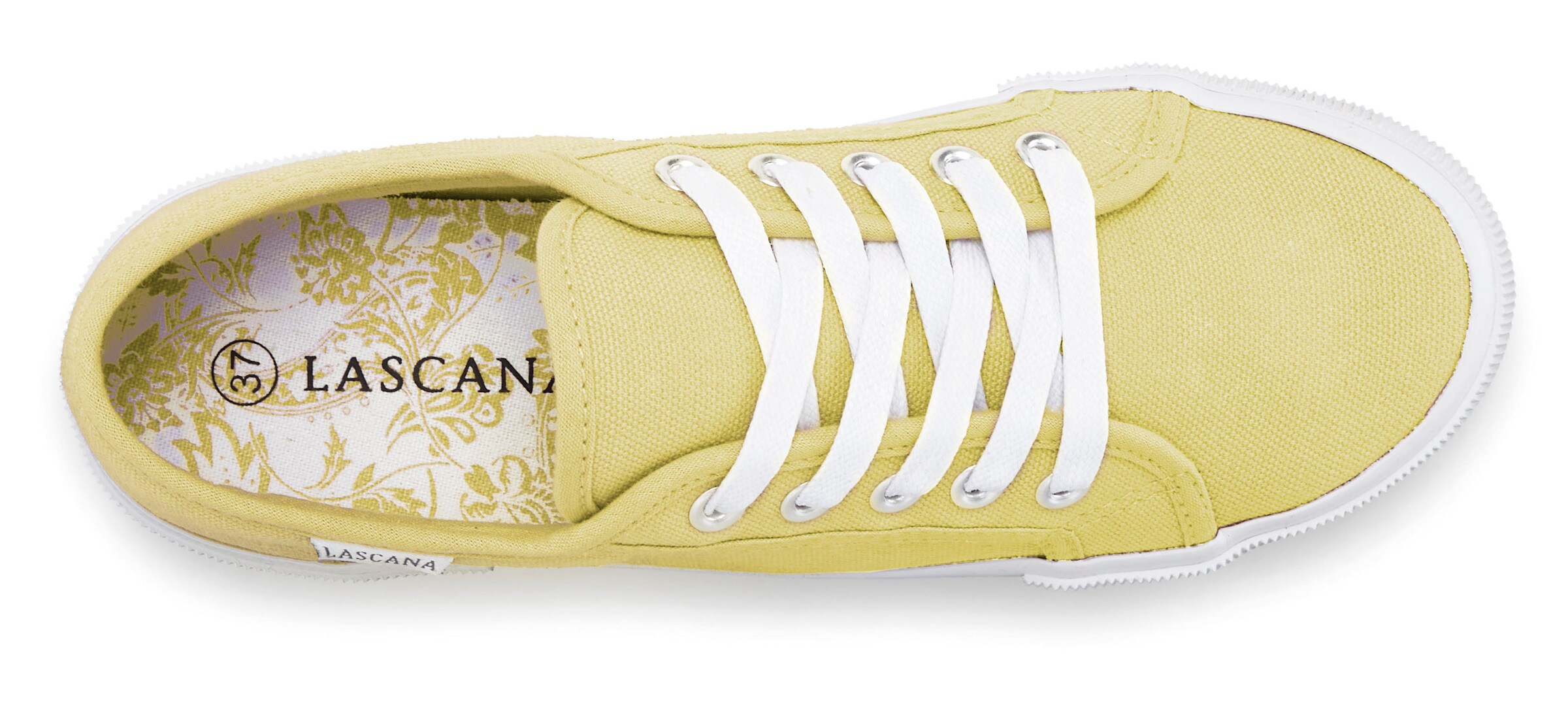 LASCANA Sneaker in gelb