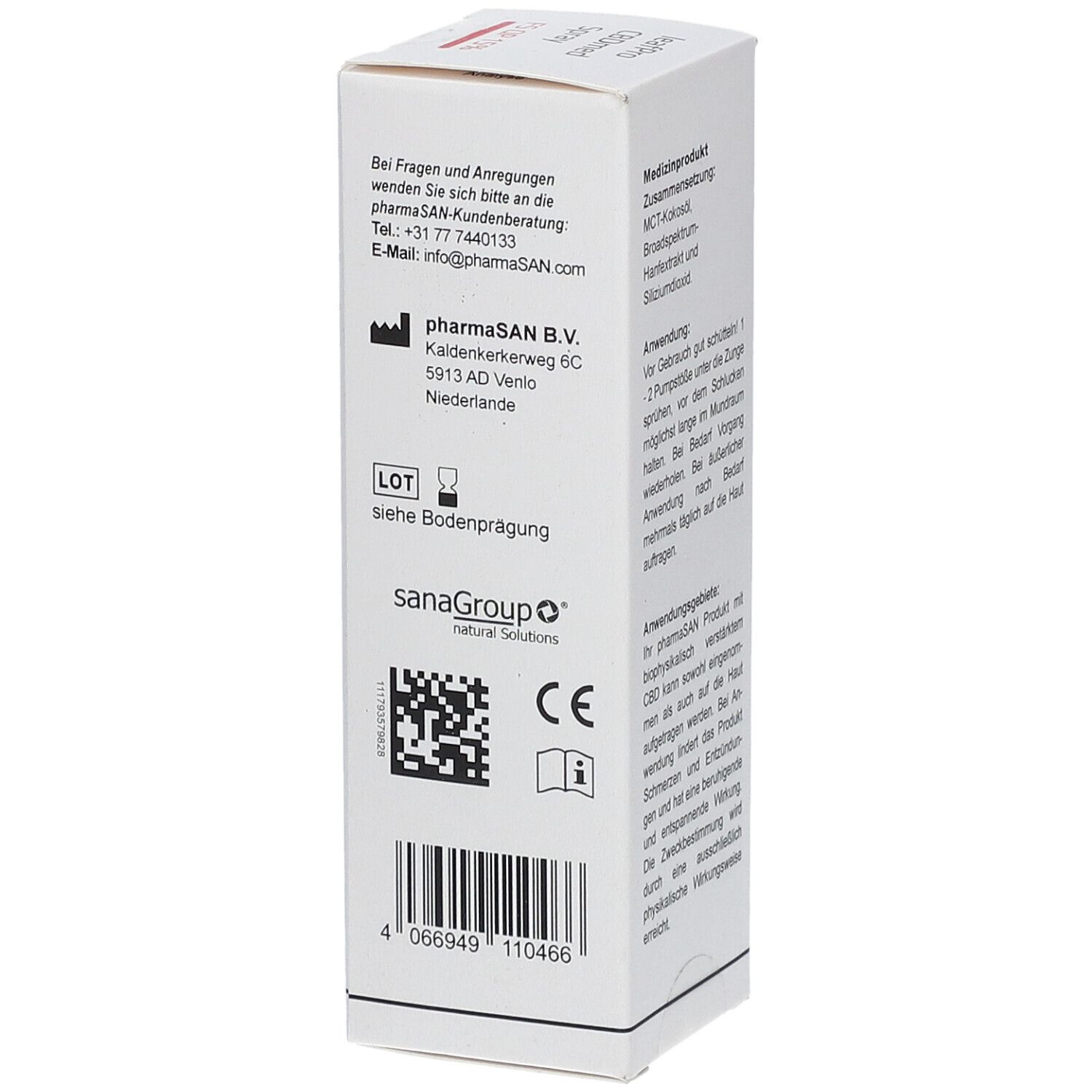 leafPro CBDmed Spray 15 %
