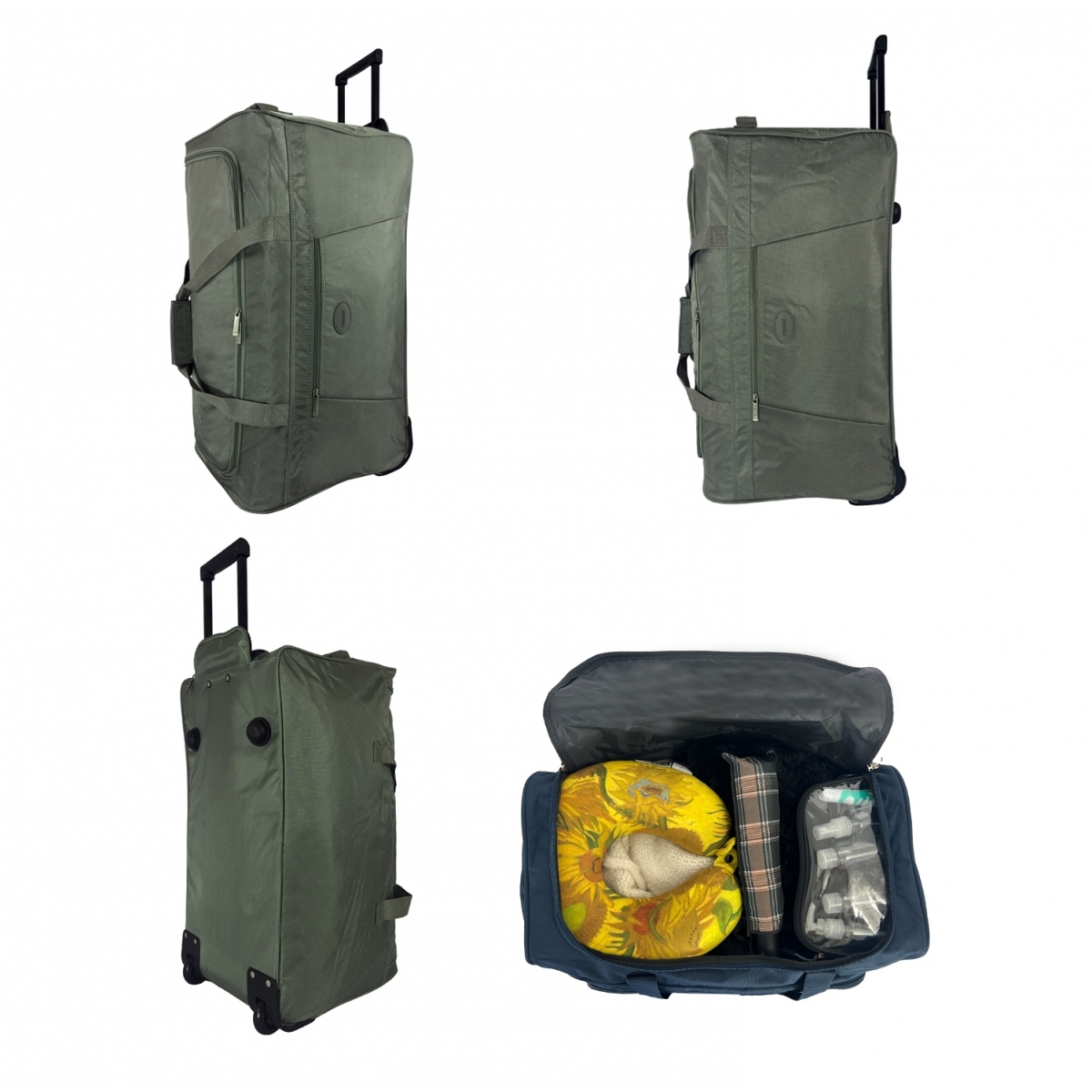 Truck Sac de voyage avec roulettes 70L Truck polyester taille M 64cm