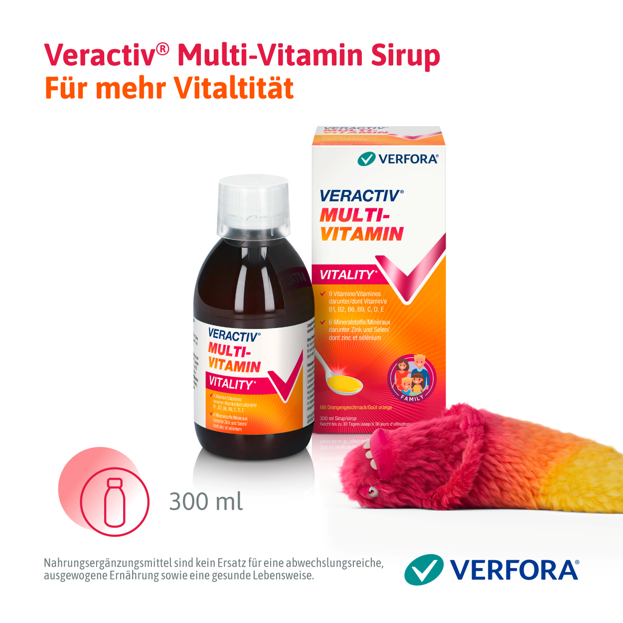 VERACTIV Multivitamin Sirup Fl 300 ml